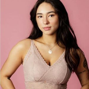 JADY K Skye Lace Mocha Bralette size 1x/2x